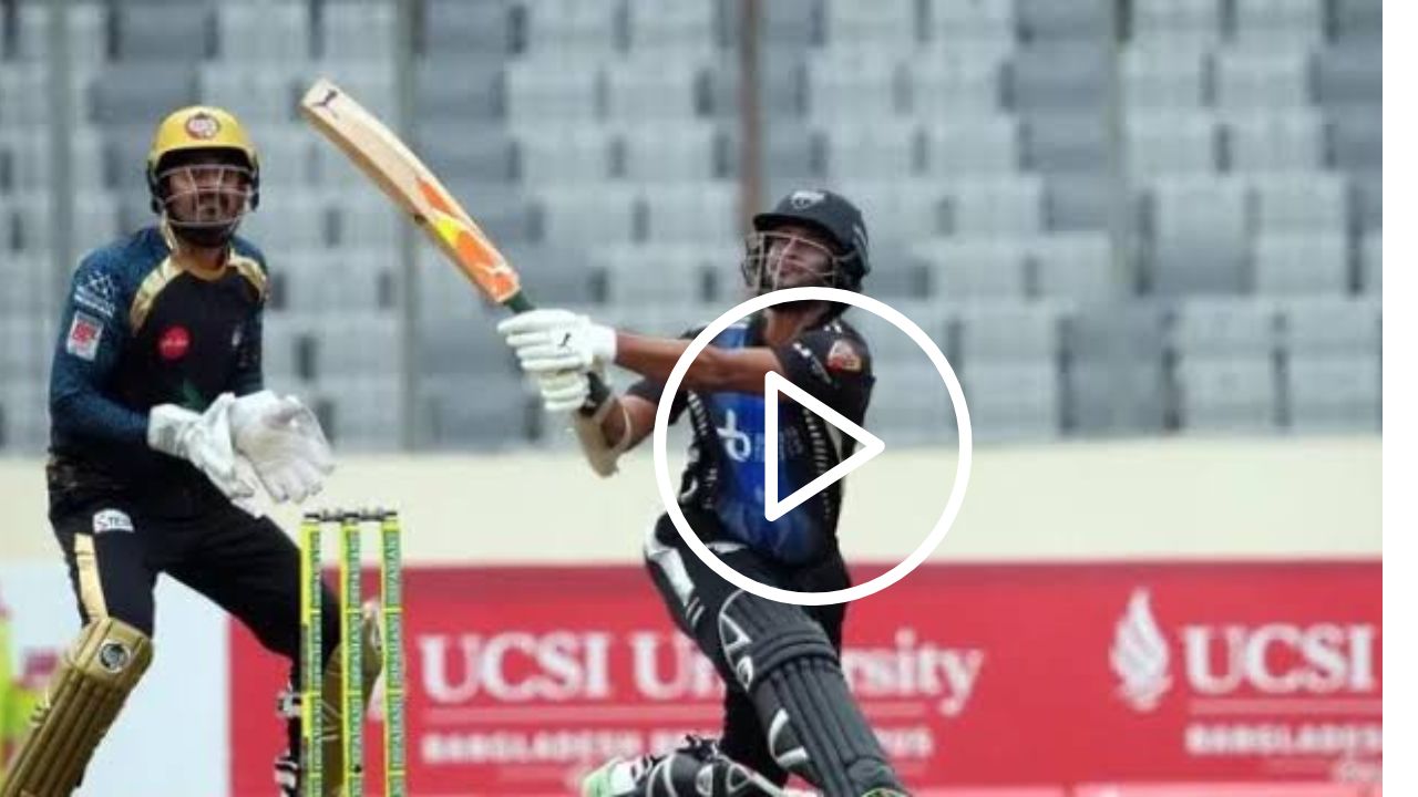 Shakib Al Hasan Smacks Bangladesh Teammate Nasum Ahmed for 26 Runs In A Single Over